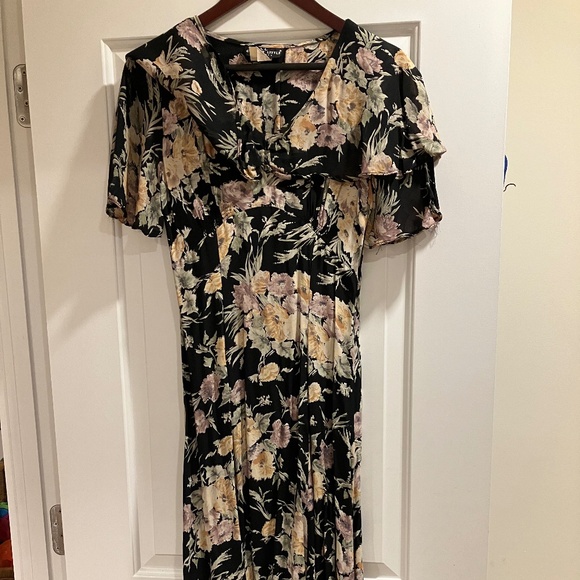 Carole Little Vintage Floral Dress - Picture 1 of 3